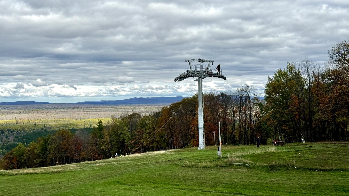 View from top of Jackson Creek Summit