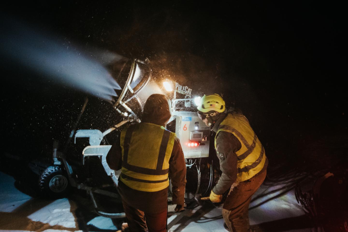 March Snowmaking